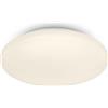 Briloner - Plafoniera LED, plafoniera LED bagno IP44, lampada da bagno, luce bianca calda, Ø27 cm, bianco, Standard
