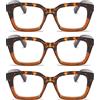 Occhiali Da Lettura FELRES 8011 Unisex, Quadrati, Full Rim, Anti Luce Blu, UV400