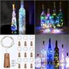 Akynite Luci per Bottiglia Vetro, Tappo Luci LED Bottiglia Multicolore, 20 LEDs 2M Stringa Luci da Interni e Esterni, Tappi Luci Decorative per Festa Casa Giardino Natale Matrimonio, 10 Pezzi