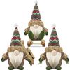 Gehydy Gnomi Natalizi Set di 3 Decorazioni Natalizie Gnomi Natale Gnomo Natalizio Christmas Decorations Home Decor per Casa Cucine