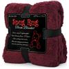 Snug Rug Coperta Divano Coperta Plaid Morbida Sherpa Edizione Speciale Coperta in Pile Morbidissimo Pregiato 127 x 178 cm (Mulberry Rosso)