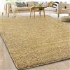 Casa Pura® - Tappeto stile Shaggy, a pelo lungo, qualità tedesca, tappeto per camera, salone o corridoio, taglie e colori a scelta, modello Barcelona, Polipropilene, beige, 100x150cm