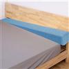 EN AyuL Cuscino per testiera, letto lungo, rettangolare, letto singolo, materasso a parete 45D in schiuma ad alta densità (15 x 15 x 80 cm, blu)