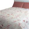 Home Tresor Trapuntino Copriletto Matrimoniale, Quilt Letto Primaverile-EstivoTrapunta Matrimoniale Due Piazze cm. 250x250 Anallergica Autunnale Mezza Stagione 100 gr/mq Antiacaro e Traspirante (Dis. 69)
