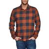 riverso RIVArne Camicia da Uomo per Il Tempo Libero, vestibilità Normale, a Quadretti, in Flanella, a Maniche Lunghe, 100% Cotone, Ginger Bread Brown (21300), XXXXL