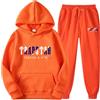 Dinint Uomo Donna Trapstar Tuta Jogging 2 Pezzi Completo Trapstar Sportiva Set Autunno Inverno Trapstar Unisex Stampa Felpe Cappuccio E Pantaloni Sportivi