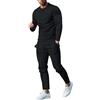 MJGkhiy Tute Uomo Complete Offerte Leggero Tute da Ginnastica Sportivo Abbigliamento Tracksuit Completini Sweatshirt Tute Tennis Felpa E Pantalone Set Tuta da Jogging Hoodies Tute