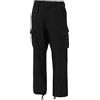 MFH Uomo Pantaloni Softshell Allround Nero Taglia M