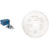 Bosch Professional Sega Circolare a Batteria GKS 18V-57 G System, Ø Lama: 165 mm, Batterie e Caricabatteria non Inclusi, in Valigetta L-BOXX + CSB Top Precision multimat.:165x20x48D