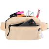 Vinabo Marsupio Uomo Donna Unisex, Marsupio Waist Bag con Jack per Cuffie con Cerniera, Cintura Regolabile per Allenamento all'aperto, Escursionismo