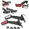 Web Truck LED gomma luce laterale 12V 24V x 2 con luce di posizione auto camion caravan KFZ lampada luce bianco rosso arancio
