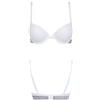 Emporio Armani Underwear Push Up Bra Iconic Cotton, Reggiseno Push-Up, Donna, Bianco, 34D