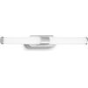 BRILONER - Lampada a LED per specchio da bagno, lampada da specchio per il bagno, lampada da parete, applique, IP44, tonalità di luce bianco neutro, 7W, finitura cromata opaca, 40 cm.