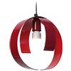 Tosel 10748 Sospensione Tool 2 Acciaio 100 W E27 Rosso