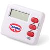 Dr. Oetker Dr.Oetker Timer da cucina digitale classico 5x6 cm in bianco, 5 x 6 x 3 cm