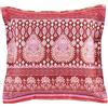 Bassetti MIRA 9325895 - Federa per cuscino per biancheria da letto, 100% raso di cotone, colore rosso, R1, dimensioni: 40 x 40 cm