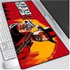 ITBT Red Dead Tappetino Mouse Gaming 900x 400mm XXL per Mouse e PC, 3mm Mouse Pad Antiscivolo Fondo in Gomma con Bordi Cuciti, B