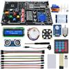 Freenove Projects Kit (No Control Board) (Compatible with Arduino IDE), 238-Page Detailed Tutorials, 46 Projects, No Soldering, Simple Wiring