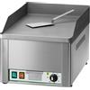 FIMAR Fry top elettrico con piano liscio in acciaio sabbiato da cm 32.5 x 48