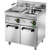 FIMAR Friggitrice elettrica - Capacità Lt 22 + 22 - cm 80 x 70 x 98 h