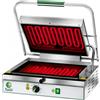 FIMAR Piastra vetroceramica con piano liscio e coperchio liscio - Piastra cm 40 x 30