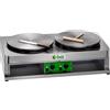 FIMAR Crepier a gas doppia - Diametro mm 400 - Con regolazione potenza