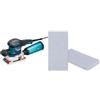 Bosch Professional 0601292801 GSS 230 Ave Levigatrice Orbitale + 10x Set di Abrasivi a Rete Expert M480 per Legno Duro, Vernice su Legno, 93x186 mm, Grana 80/120/180, Accessorio Levigatrice Orbitale