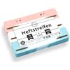 perfect line - 75 strisce di cartone, cartone riciclato, 250 g/m², Made in Germany (bianco, rosa, azzurro)