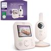 AVENT Philips Avent Advanced Video Baby Monitor, Certificato DEKRA, per rimanere sempre in contatto con il tuo bambino in modo sicuro e riservato, con telecamera e audio, schermo da 2,8, zoom x2, SCD881/26