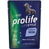 Generico Prolife Bustine Cane Mini Cane 100gr (Mature Pesce Bianco e Riso)
