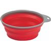 Dogs Creek Ciotola Trail Silicone Rosso 500ML