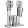 EASYLINE Frullino frappè da 0.8 litri x 2 con bicchieri in acciaio