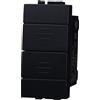 Ettroit serie Space Interruttore Interblocco Saliscendi Tapparella Compatibile Bticino Living international - LN1204