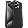 OtterBox Cover per iPhone 15 Pro Max Commuter, resistente a shock e cadute, testata 3x vs le norme anti caduta MIL-STD 810G, Nero, Senza Retail Package