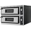 PRISMAFOOD Forno elettrico 4+4 pizze - Digitale - cm 100 x 96 x 74,5 h Trifase