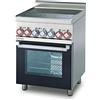 LOTUS Cucina elettrica - N. 4 Piastre - Forno elettrico - cm 60 x 60 x 90 h