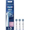 PROCTER & GAMBLE SRL ORALB POWER REFILL EB60-3 SENSITIVE CLEAN 3 PEZZI