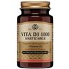 SOLGAR Vita D3 1000 masticabile 100 tavolette - integratore di vitamina D3