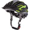 ALPINA Fb 2.0, Casco Unisex Bambino, Black-Steelgrey-Neon, 50-55 cm