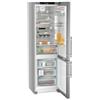 Liebheer Frigo Libera Combinato 60x201h Silver/Porta Inox Easyfresh CNSDB 5753