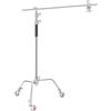Braccio Supporto Per Riflettore Con Doppio Morsetto | Allungabile 174cm, Con 4 Adattatori Per Aste Φ18-27mm