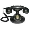 Brondi Vintage 10 Telefono Fisso, Nero