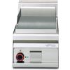 LOTUS Fry top elettrico - Piastra liscia al cromo - Cm 40 x 65 x 29 h