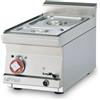 LOTUS Bagnomaria professionale top elettrico - N. 1 GN 1/2 + GN 1/3 h 15 - cm 40 x 60 x 28 h