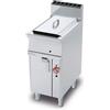 LOTUS Friggitrice a gas professionale - Capacità vasca 13 lt - cm 40 x 70,5 x 90 h