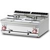 LOTUS Friggitrice elettrica - Capacità litri 13+13 - cm 80 x 70,5 x 28 h
