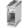 LOTUS Fry top elettrico - Piastra liscia al cromo - Cm 40 x 90 x 90 h