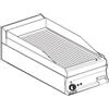 LOTUS Fry top elettrico - Piastra rigata al cromo - Cm 40 x 60 x 28 h