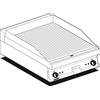 LOTUS Fry top elettrico - Piastra rigata - Cm 100 x 60 x 28 h