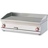 LOTUS Fry top elettrico - Piastra liscia al cromo - Cm 100 x 60 x 28
